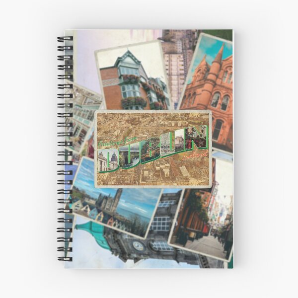 Item preview, Greetings from Dublin in Ireland vintage style retro souvenir designed and sold by DeveloperProp0.