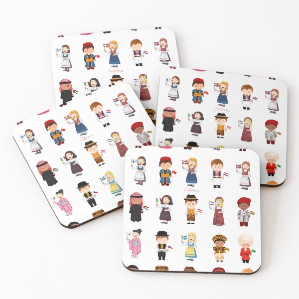 Item preview, cute folklore style designed and sold by Funtomass.