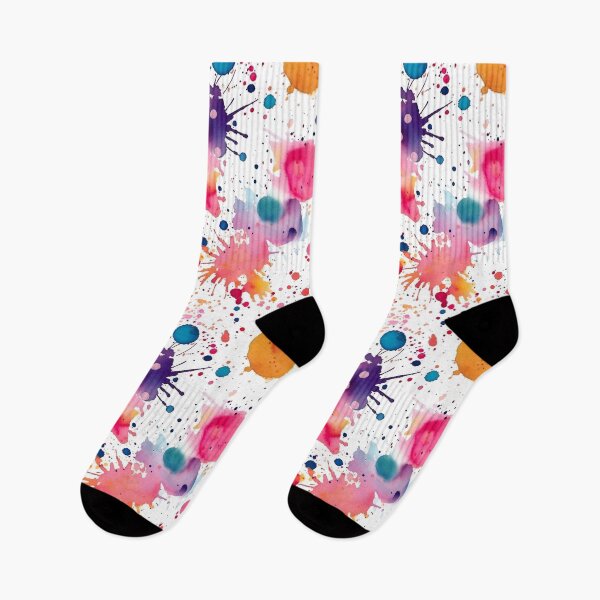 Item preview, Watercolour Paint Splatter Pattern designed and sold by PatternStudios.