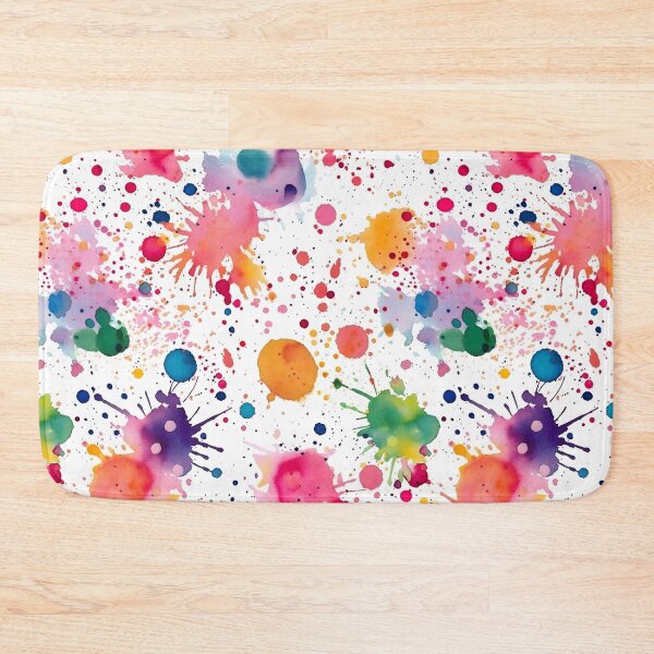Item preview, Watercolour Paint Splatter Pattern designed and sold by PatternStudios.