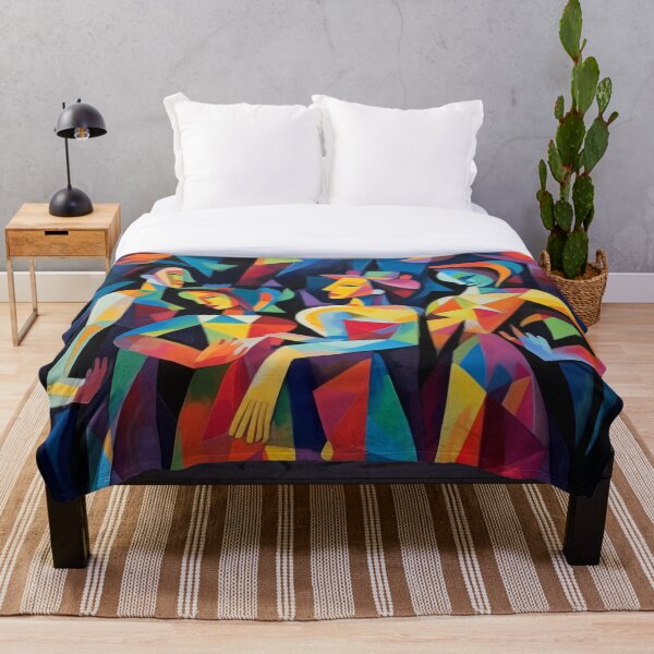 Item preview, Colorful Cubic Art for Women designed and sold by BubbleSpy.