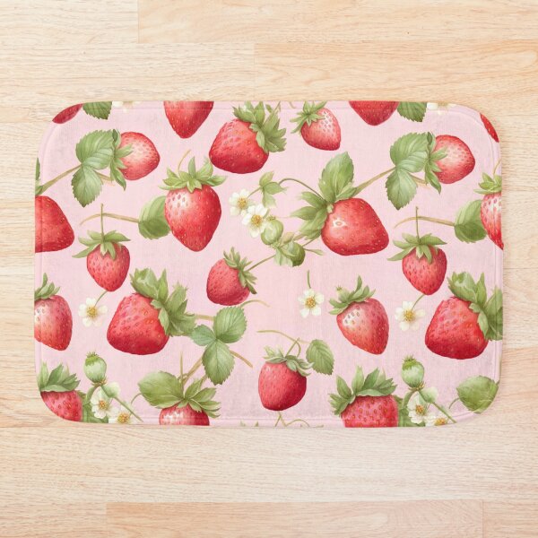 Item preview, Acuarela fresa de patrones sin fisuras designed and sold by PatternStudios.