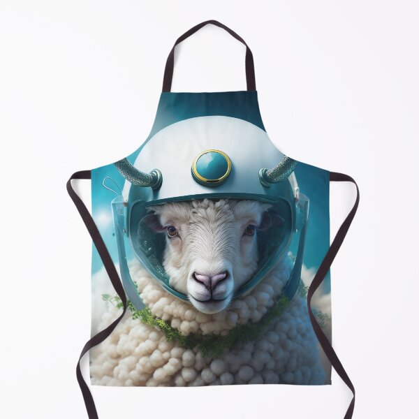 Item preview, Atmospheric graphic of a sheep in space designed and sold by twisted-dot.