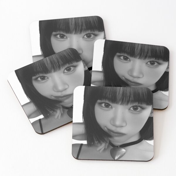 Item preview, Kim Chaewon Lesserafim black and white  designed and sold by BowieComposition .