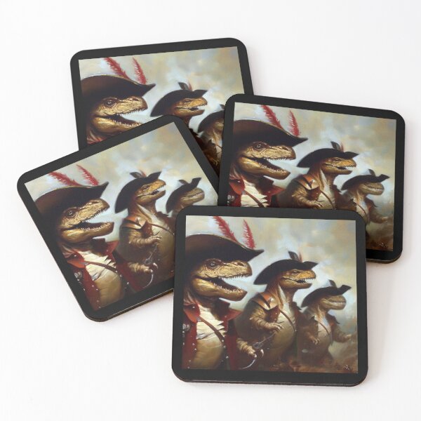 Item preview, T Rexs Three Musketeers designed and sold by CrankyOldDude.