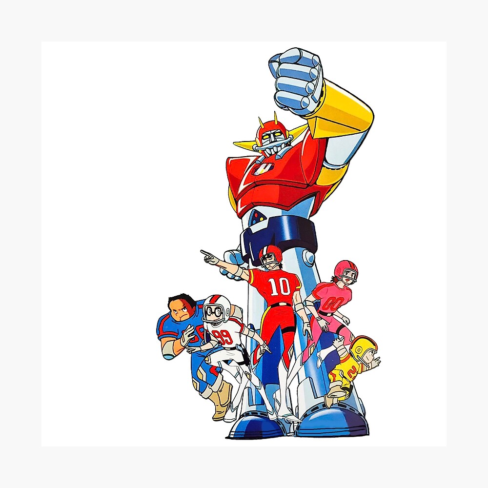 Poster Ufo Robo Dai Apolon De Gsunrise Redbubble