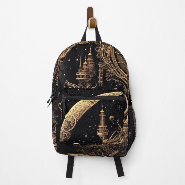 Item preview, Palace in Gold Moon - Majestic Artwork and Designs designed and sold by BubbleSpy.