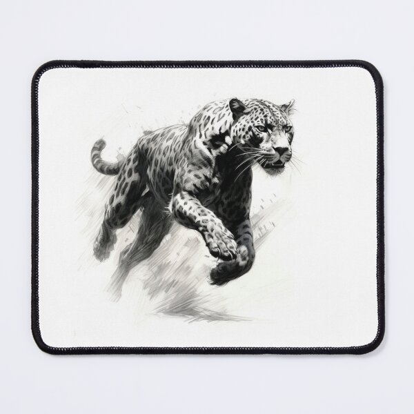 Item preview, Jaguar running designed and sold by VTcountrydigital.
