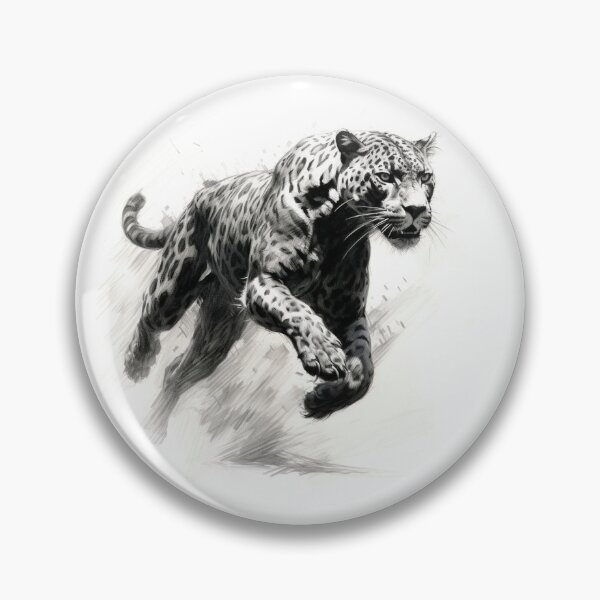 Item preview, Jaguar running designed and sold by VTcountrydigital.