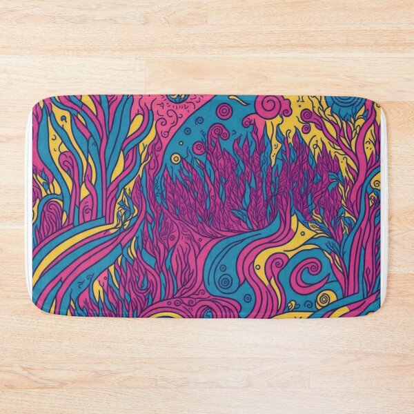 Item preview, Vibrant Vistas: Exploring a Playful Landscape of Abstract Doodles designed and sold by RedArtG09.
