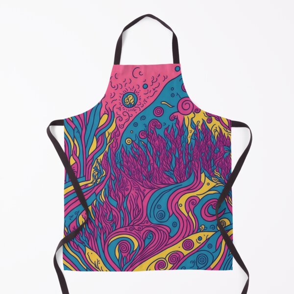 Artikelvorschau, Vibrant Vistas: Exploring a Playful Landscape of Abstract Doodles entworfen und verkauft von RedArtG09.