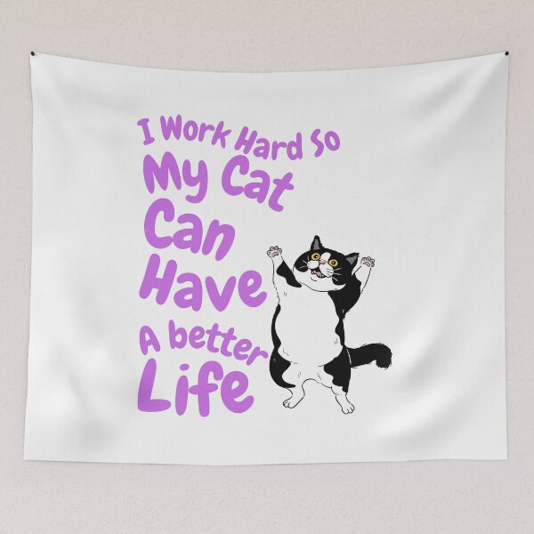 Item preview, Funny Cat Quote designed and sold by Simo0455.