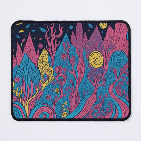 Artikelvorschau, Abstract Whimsy: A Colorful Wonderland of Pastel Doodles entworfen und verkauft von RedArtG09.