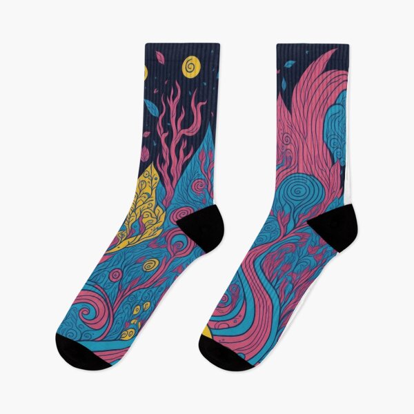 Item preview, Abstract Whimsy: A Colorful Wonderland of Pastel Doodles designed and sold by RedArtG09.