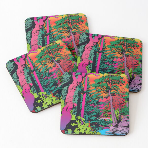 Item preview, A trippy dream forest designed and sold by brandway.