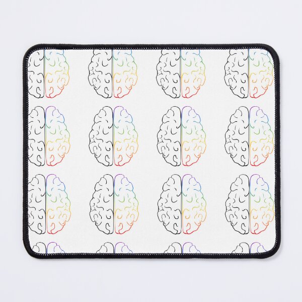 Item preview, Neurodivergent rainbow brain, vector designed and sold by lu-lu.