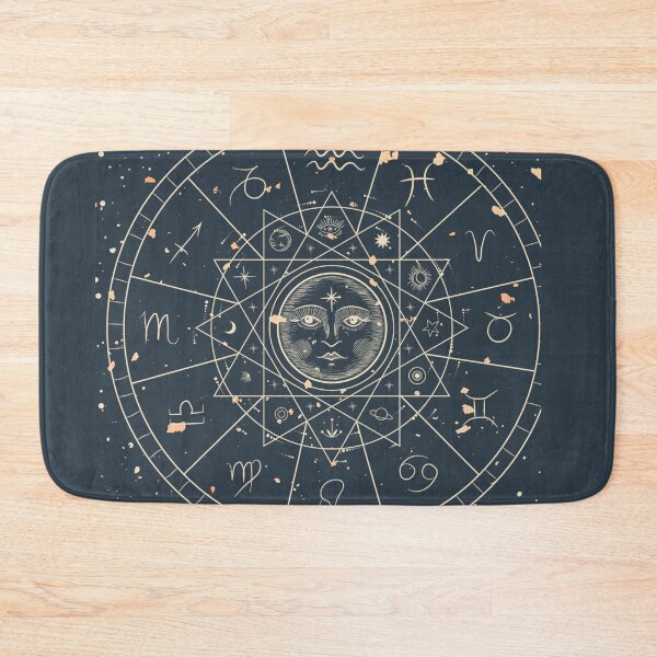 Item preview, Celestial zodiac sundial designed and sold by StitchesSleeves.
