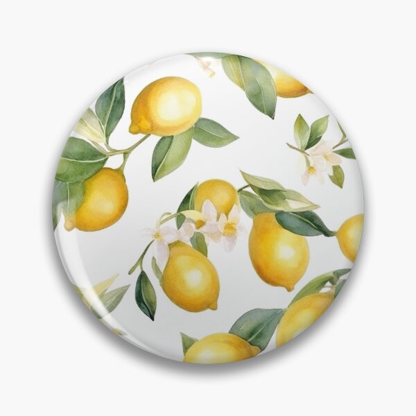 Item preview, Watercolour Lemon Seamless Pattern designed and sold by PatternStudios.
