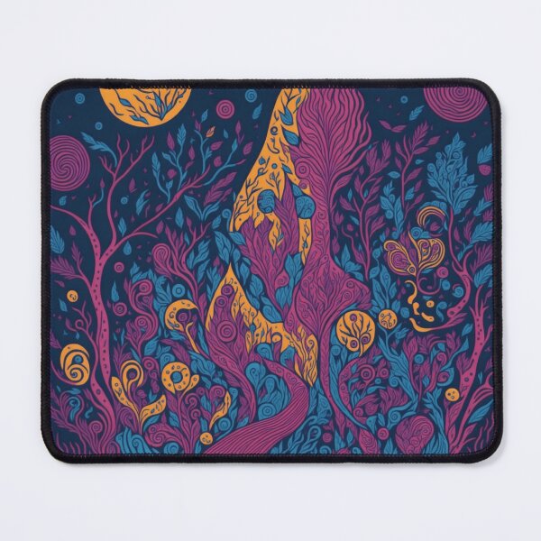 Item preview, Dreamy Doodles: A Whimsical Escape into Abstract Pastel Landscapes designed and sold by RedArtG09.