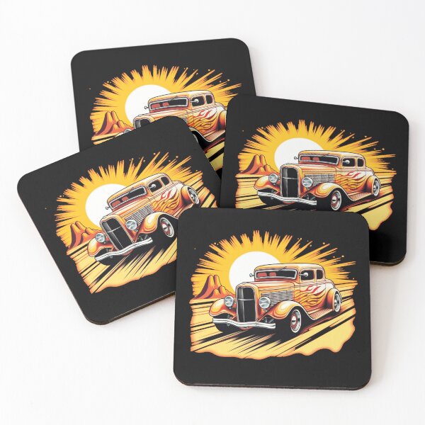 Item preview, Blazing Trails - Hot Rod Riding through the Desert designed and sold by Nordilandia.