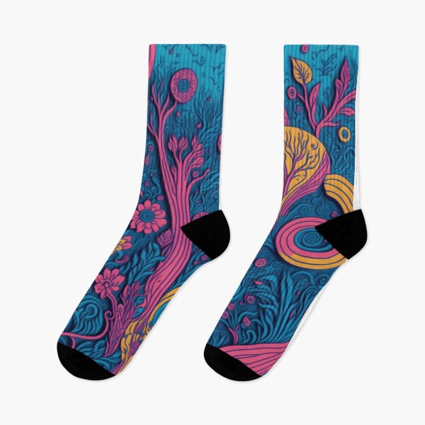 Item preview, Fantasy in Pastels: Navigating a Whimsical Landscape of Abstract Doodles designed and sold by RedArtG09.
