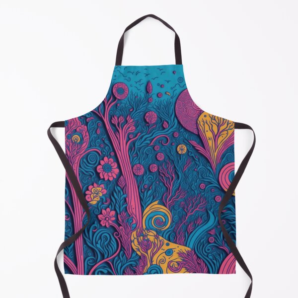 Artikelvorschau, Fantasy in Pastels: Navigating a Whimsical Landscape of Abstract Doodles entworfen und verkauft von RedArtG09.