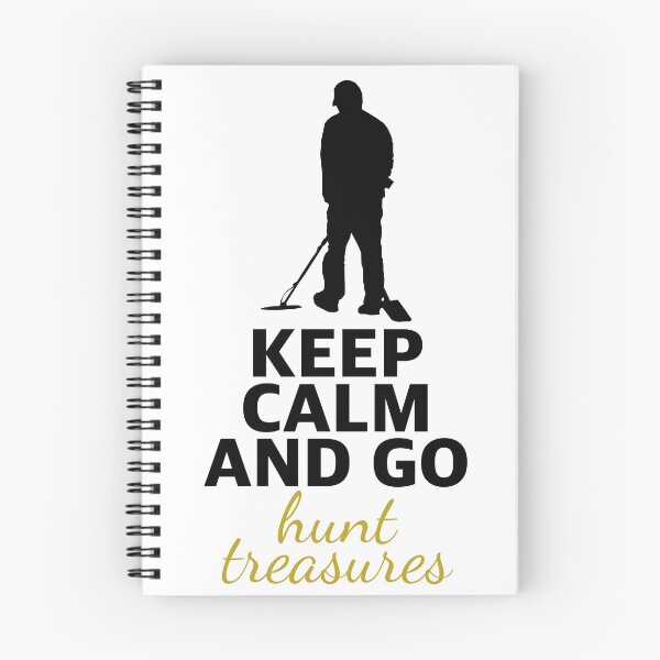 Item preview, Metal detector shirt keep Calm & Go hunt treasures designed and sold by ro83land.