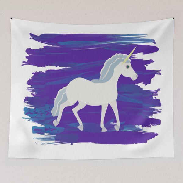 Aperçu de l'œuvre Brush Unicorn créée et vendue par SaturnSix.