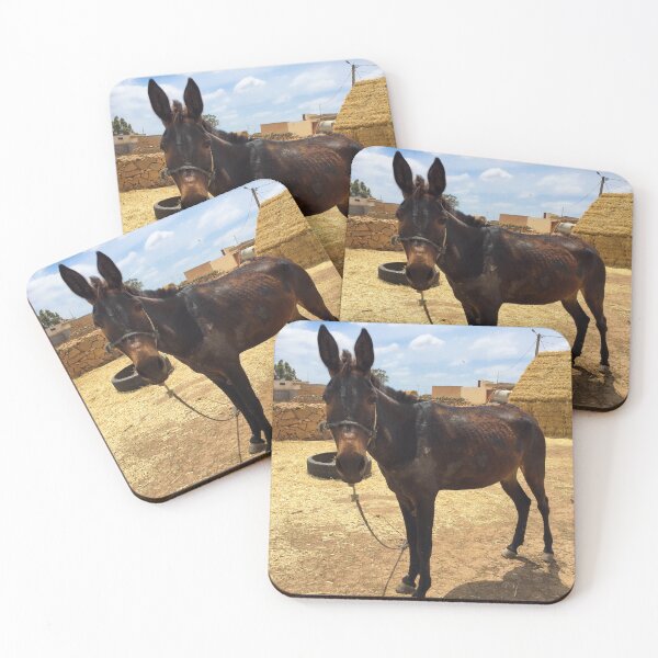 Item preview, Cute farm donkey in the countryside  designed and sold by Donutlovers.