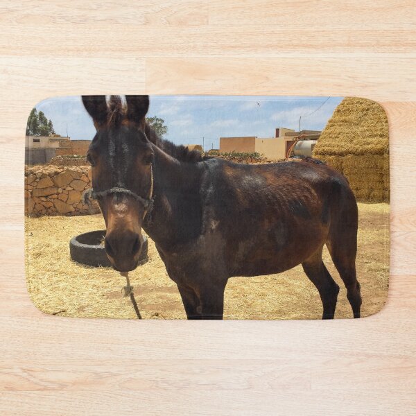 Item preview, Cute farm donkey in the countryside  designed and sold by Donutlovers.