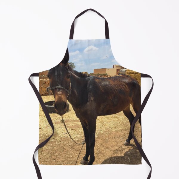 Item preview, Cute farm donkey in the countryside designed and sold by Donutlovers.
