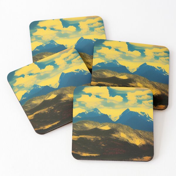 Item preview, Sephia portrait of a mountain designed and sold by brandway.