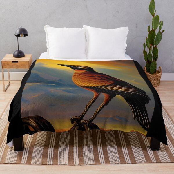 Item preview, Bird against Cloudy Sky, impasto, Ai Generated Art designed and sold by ACC .