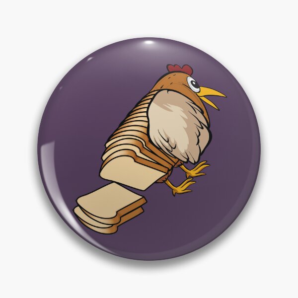 Item preview, Chicken bread slice  designed and sold by Donutlovers.