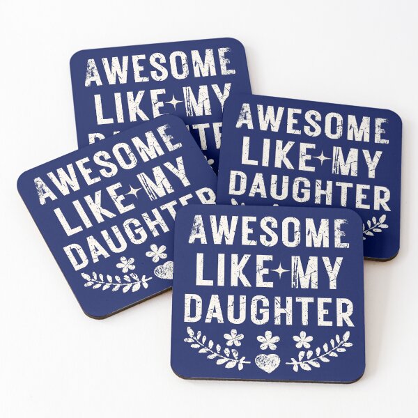Item preview, Awesome Like My Daughter Gifts Men Funny Fathers Day Dad Vintage designed and sold by LittleZea.