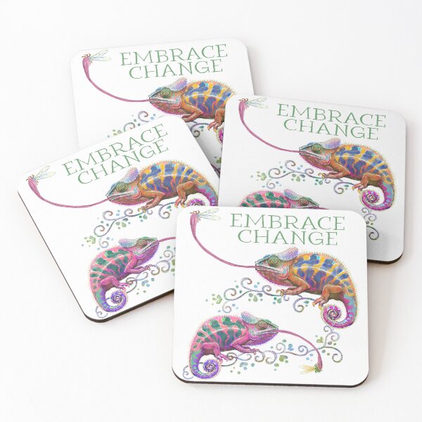 Item preview, Embrace Change Chameleon designed and sold by Leanne  Nowell.
