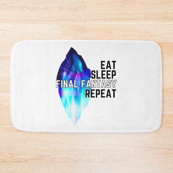 Item preview, Eat, Sleep, Final Fantasy, Repeat designed and sold by gamingafterbed.