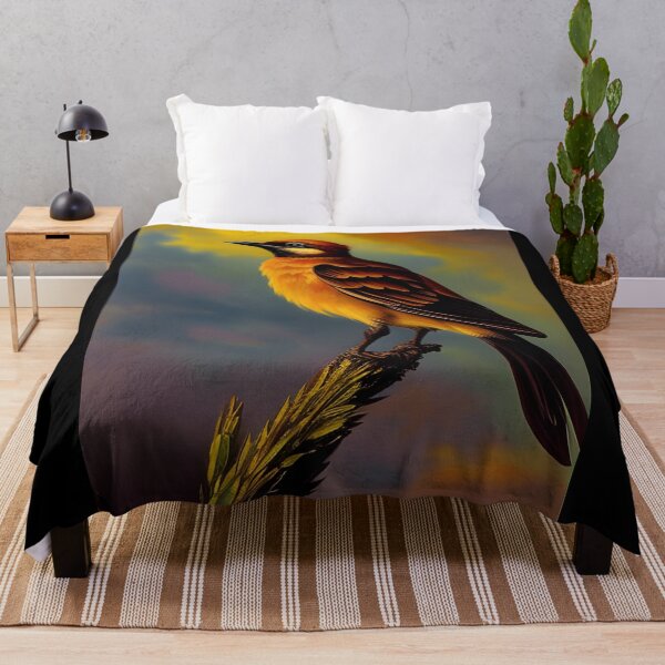 Item preview, Bird against Cloudy Sky, impasto, Ai Generated Art designed and sold by ACC .
