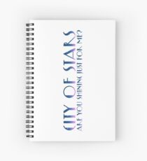 City of Stars Spiral Notebook