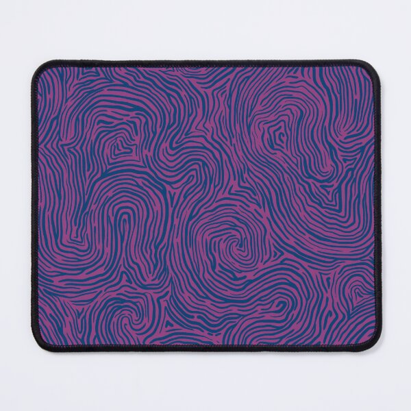 Item preview, Fingerprint Lines in Blueberry Plum designed and sold by lurepeating.