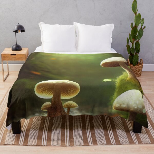 Item preview, Enchanting Mushroom World: Mysterious Nature's Charm designed and sold by Piotrek0001.