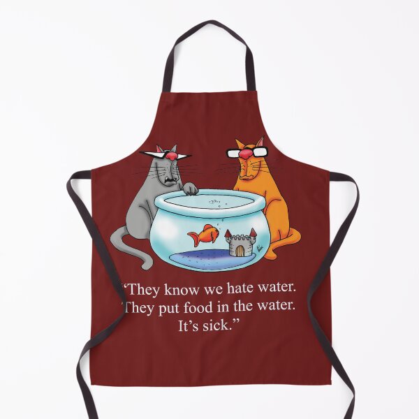 Item preview, Funny Spectickles Cat and Fish Humor designed and sold by abbottoons.