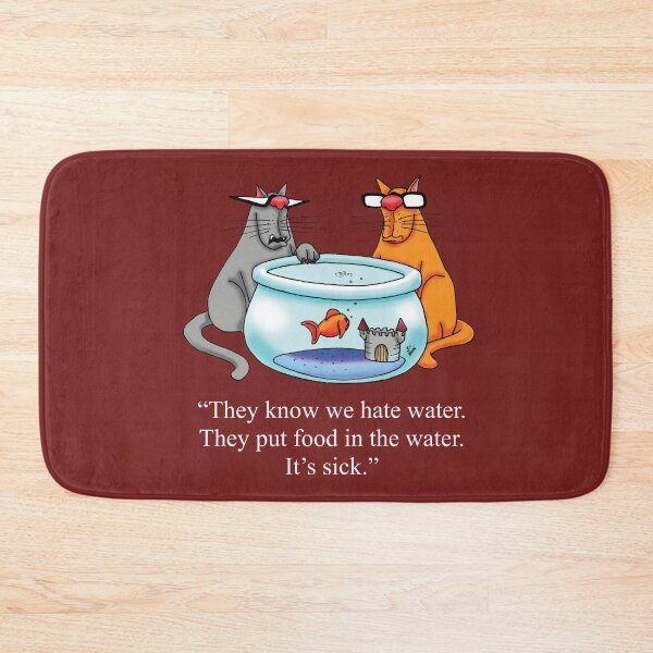 Item preview, Funny Spectickles Cat and Fish Humor designed and sold by abbottoons.