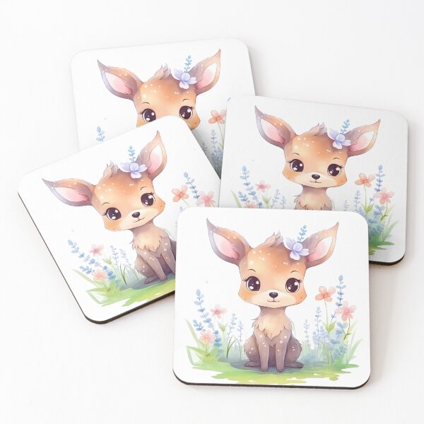 Item preview, Cute Watercolor Deer designed and sold by Jdelgado813.