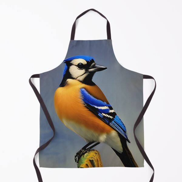 Aperçu de l'œuvre Blue Jay, empâtement, Ai Generated Art créée et vendue par ACC .