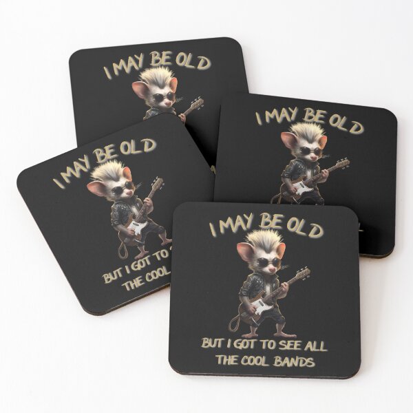 Item preview, I May Be Old But I Got To See All The Cool Bands  designed and sold by DiamondPixel.