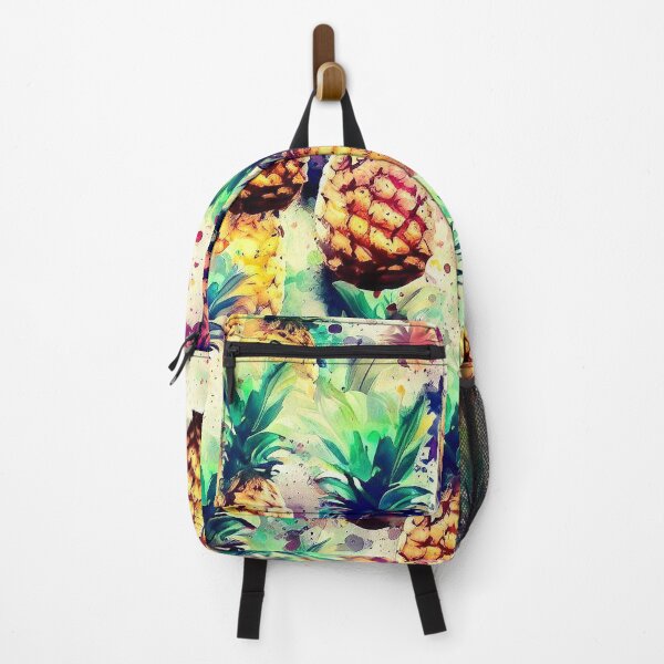 Item preview, Pineapple paradise splash pattern designed and sold by TomFrontierArt.