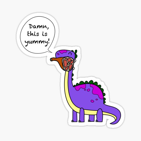 Dinosaur Stickers for Sale