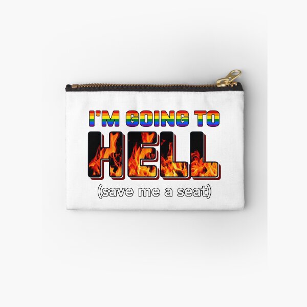 Item preview, Going to Hell (save me a seat) designed and sold by cu-b3.