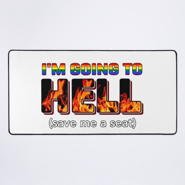 Item preview, Going to Hell (save me a seat) designed and sold by cu-b3.